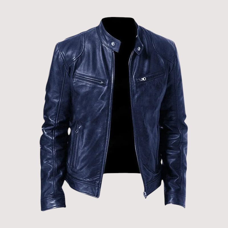 Reynard Premium Men’s Leather Jacket