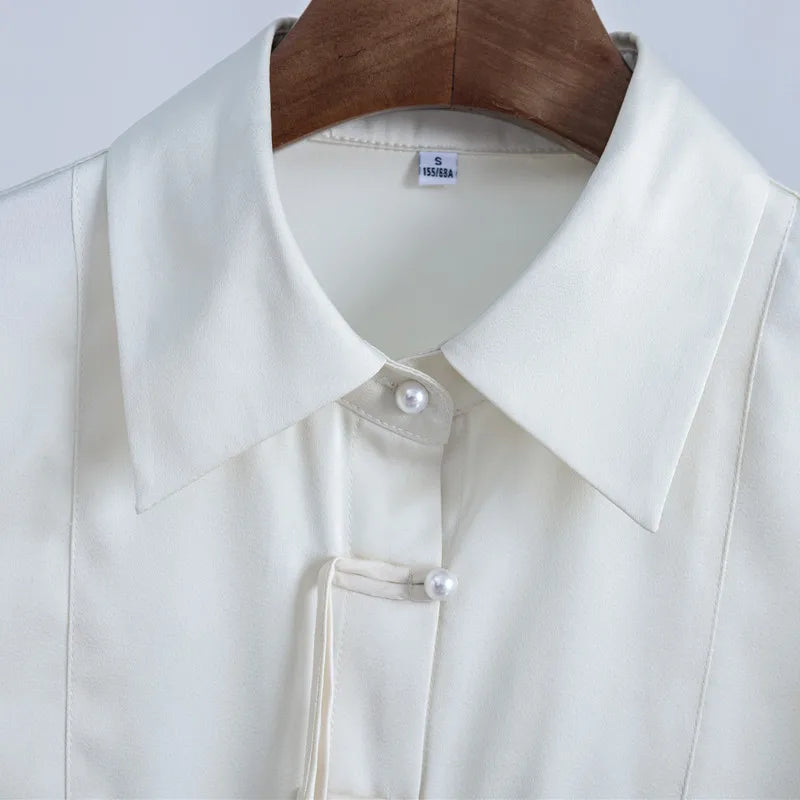 Elowen Pearl Closure Blouse