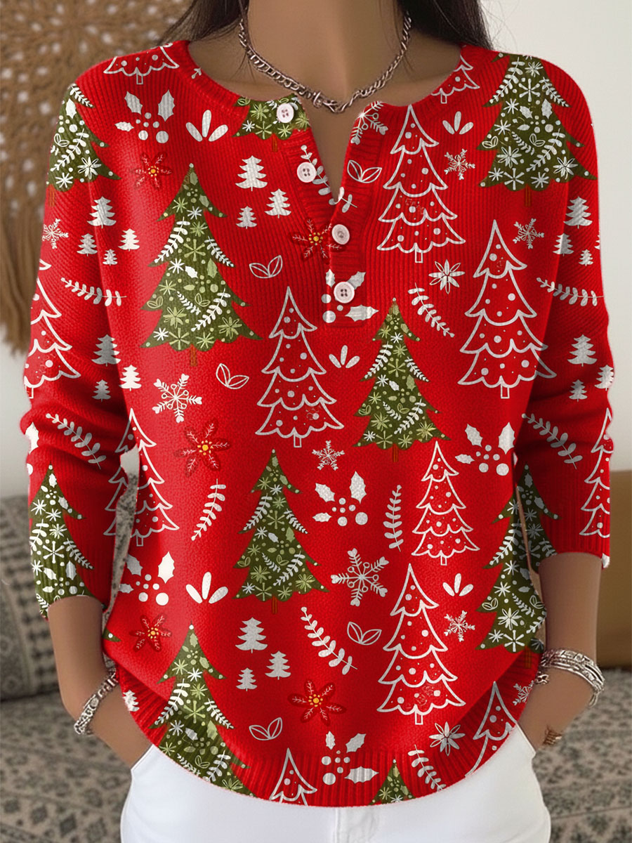 Sara | Christmas Tree Jumper