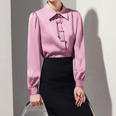 Elowen Pearl Closure Blouse